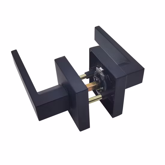 Aluminium Modern Commercial Stainless Steel Glass Interior Lever Luxury Furniture Pull Safe Mortise Plastic Door Knob Lock Handle