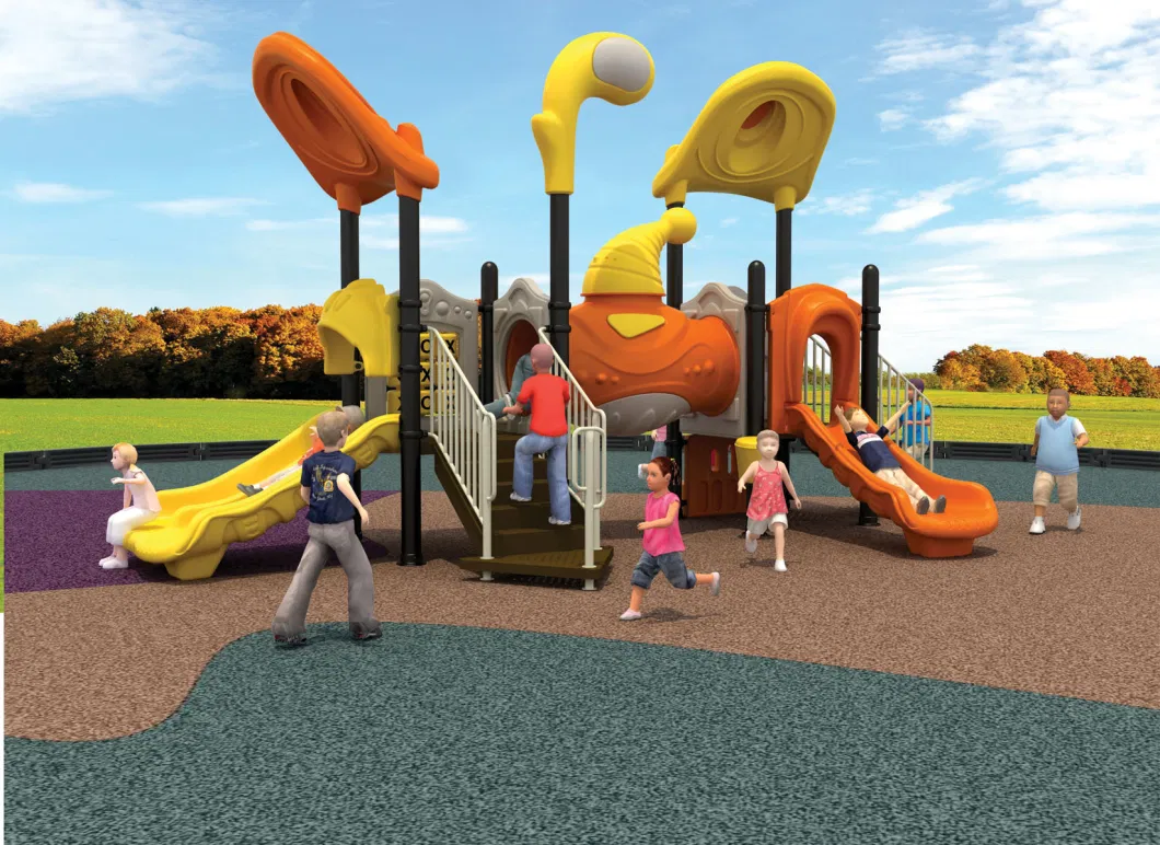 Newly Luxury Kids Outdoor Playground Slide (TY-70161)