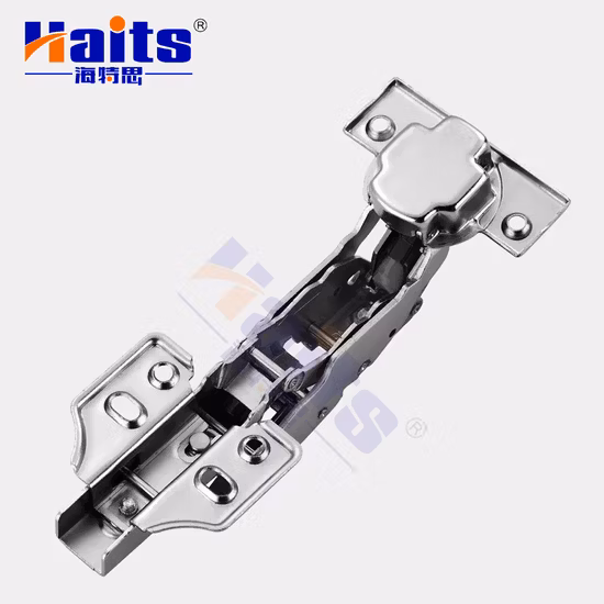 Placa de montaje de tipo fijo Mini bisagra de gabinete de cierre suave